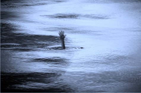 creative writing piece on drowning