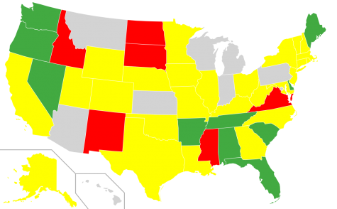 most U.S. states follow DST, but several have edited versions, or none at all